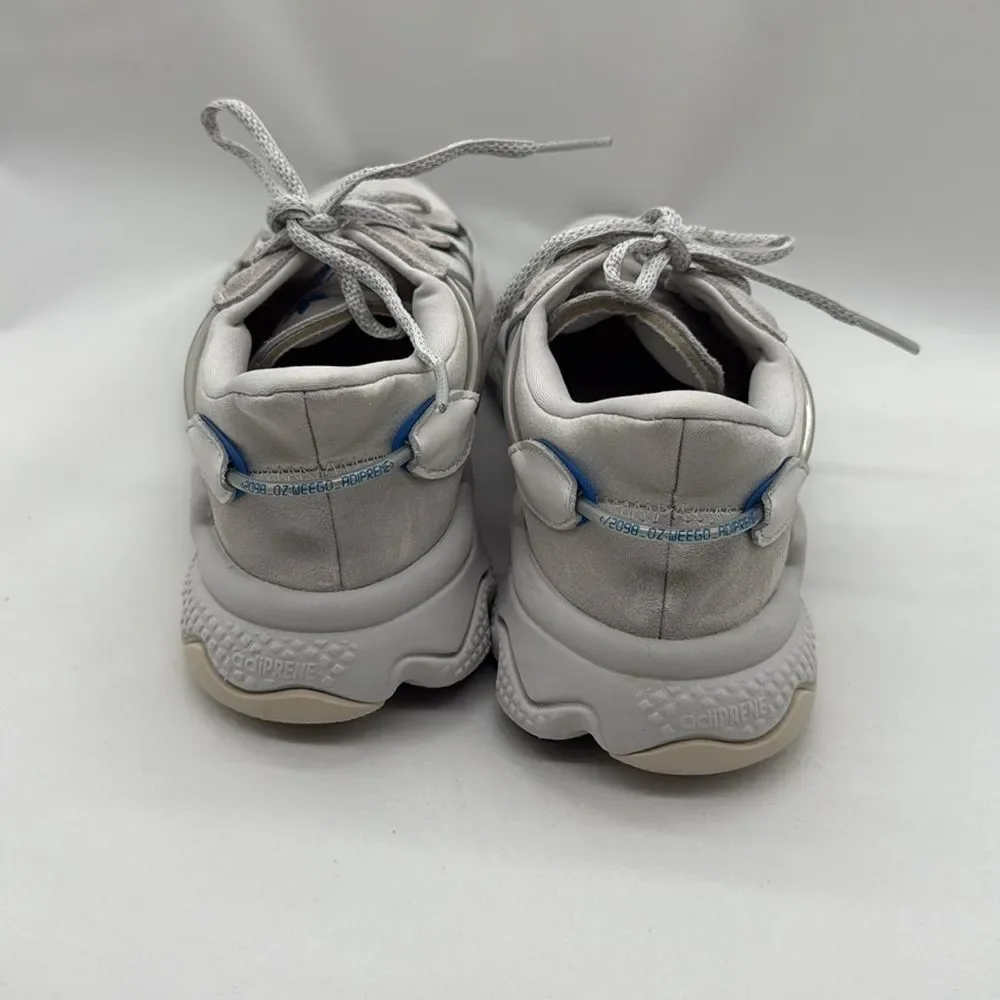 Adidas Men’s Ozweego Originals Size 7 Grey/Silver Metallic